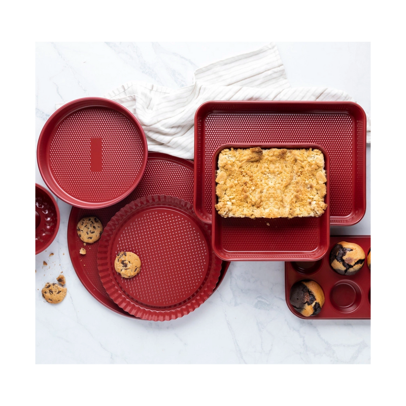 Tava briose Red Deliss, otel, 28,6 x 17,8 x 3 cm