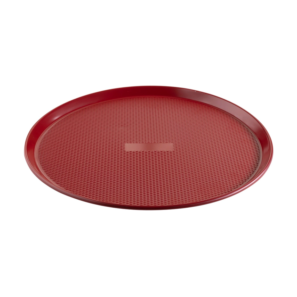 Tava pizaa Red Deliss, metal, antiaderanta, 33 cm