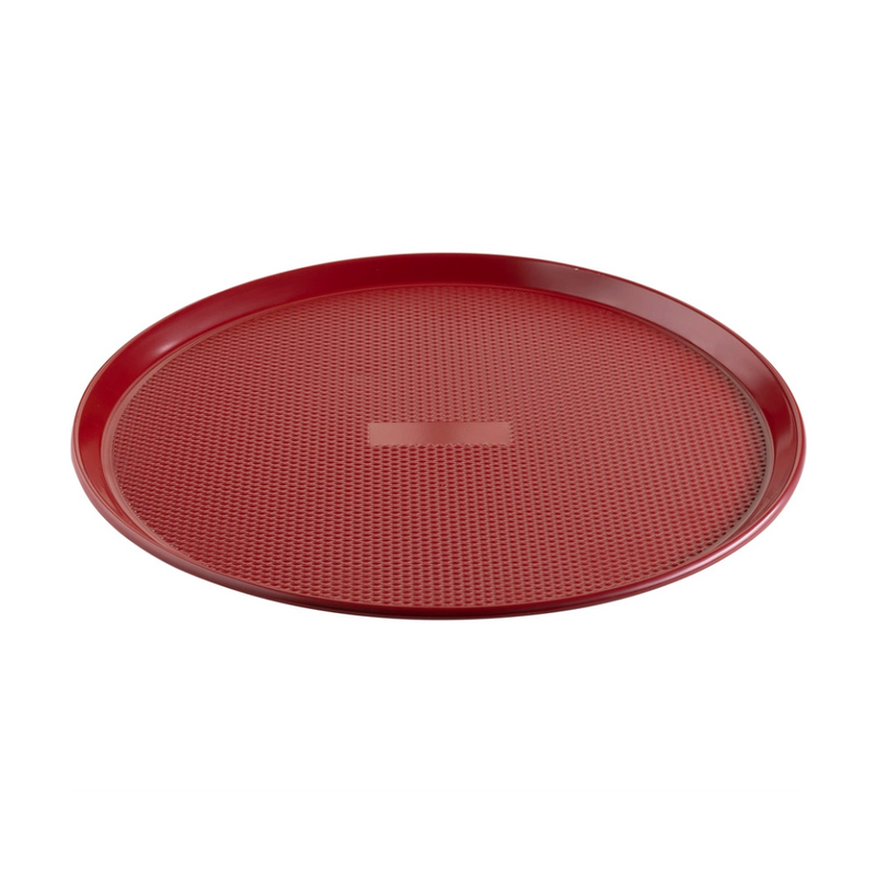 Tava pizaa Red Deliss, metal, antiaderanta, 33 cm