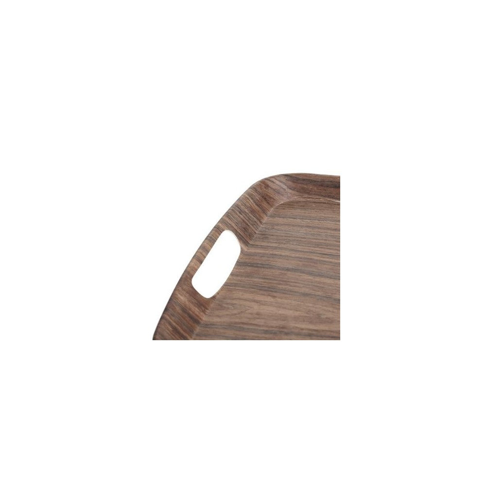Tava servire Accacia decor, melamina, 32x26 cm