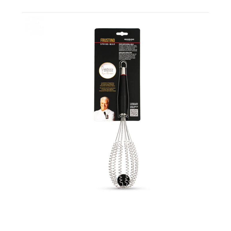 Tel profesional Ghidini Iginio Massari, inox, 34 cm, maner 14 cm