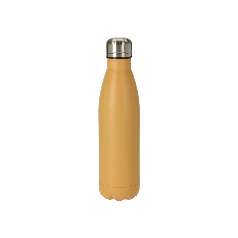 Termos Bottle Colorlife Yellow, inox, 500 ml