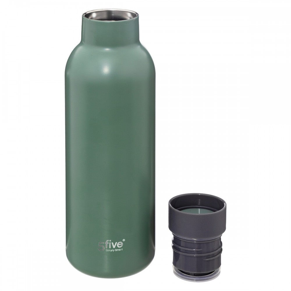 Termos Bottle Zerro, verde, inox, 0.45 litri, 7 x H 23 cm