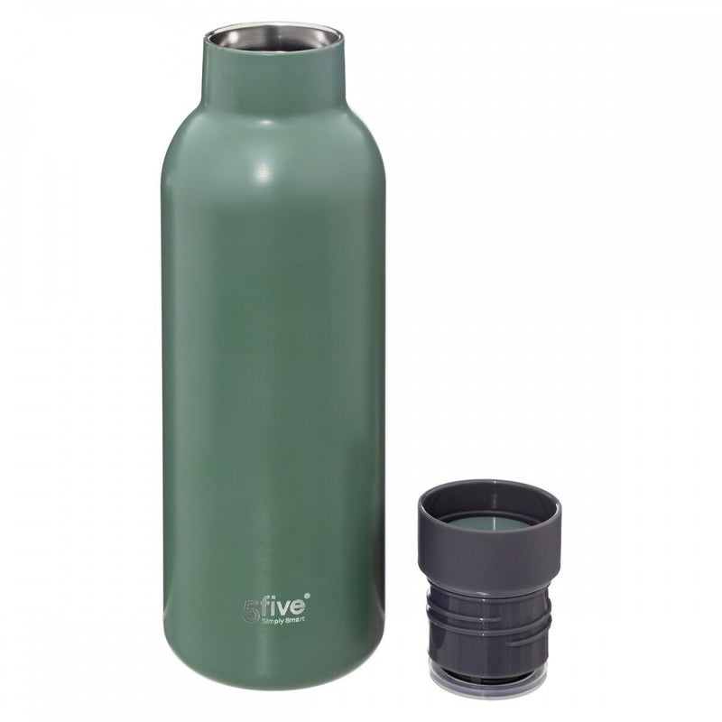 Termos Bottle Zerro, verde, inox, 0.45 litri, 7 x H 23 cm
