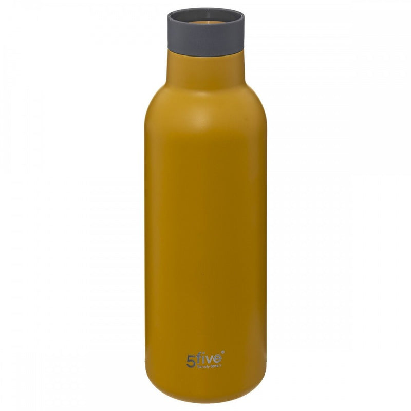Termos Bottle Zerro, galben, 0.45 litri, inox, 7 x H 23 cm