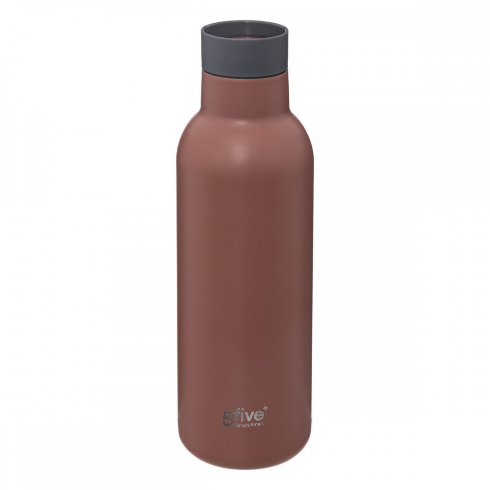 Termos Bottle Zerro, visiniu, 0.45 litri, inox, 7 x H 23 cm