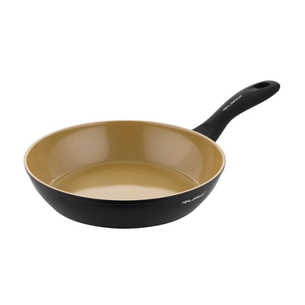 Tigaie wok Amvegan, 28 cm aluminiu, cu inductie, 4 mm