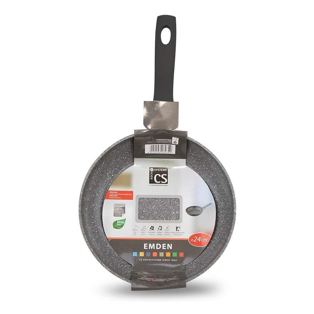 Tigaie CS Emden, antiaderenta, aluminiu, cu inductie, 20 cm