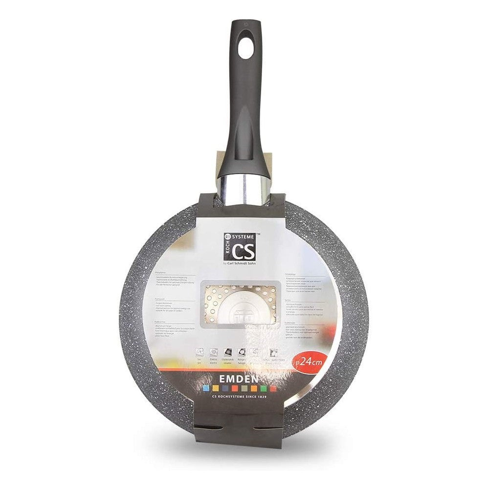 Tigaie CS Emden, antiaderenta, alumniu, gri, 24 cm