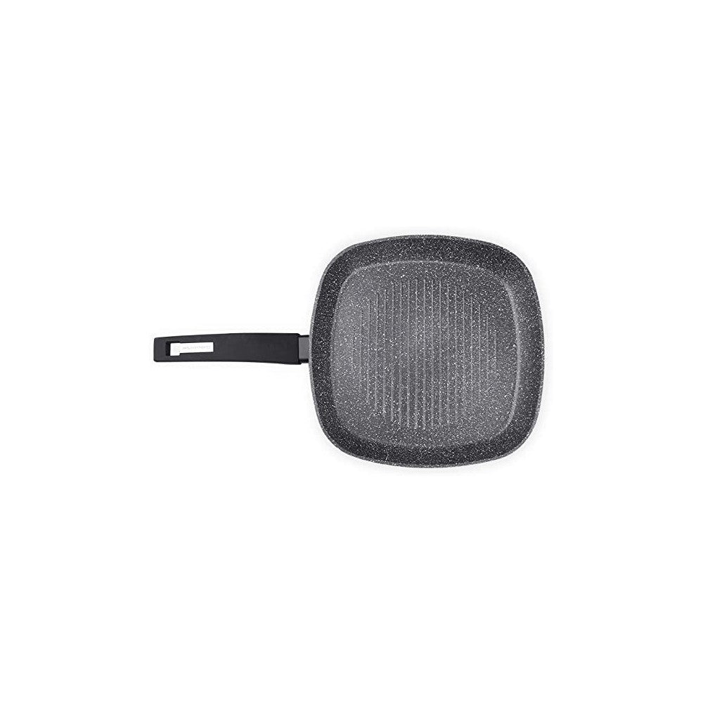 Tigaie grill marmorata Carl Schmidt Sohn Marburg, 28x28 cm, aluminiu forjat 5 mm, inductie