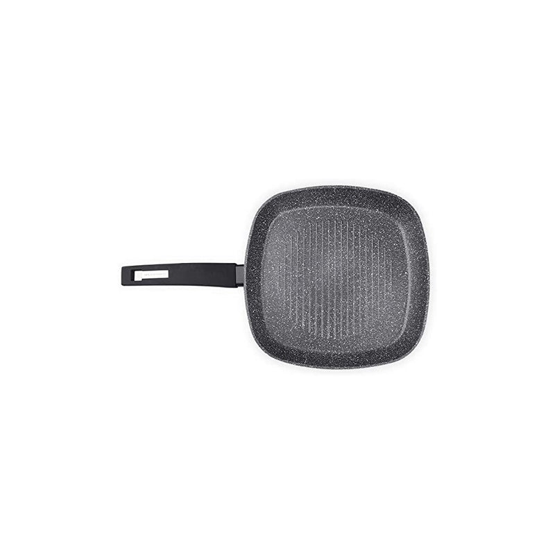 Tigaie grill marmorata Carl Schmidt Sohn Marburg, 28x28 cm, aluminiu forjat 5 mm, inductie