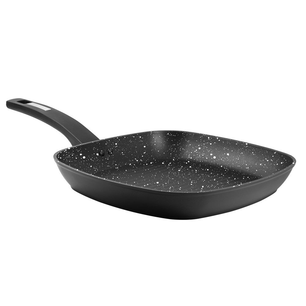 Tigaie grill marmorata Carl Schmidt Sohn Marburg, 28x28 cm, aluminiu forjat 5 mm, inductie