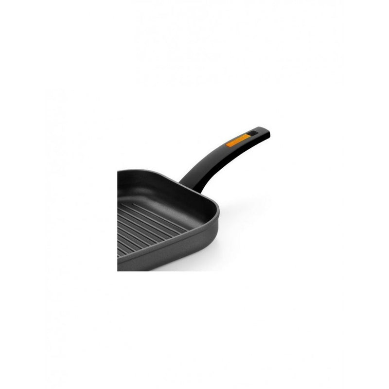 Tigaie Grill Monix Fuego, invelis antiaderent Xylan, aluminiu 4 mm, 28x28 cm