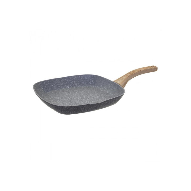Tigaie grill SG Forge, granit, aluminiu forjat, 28 x 28 cm, cu inductie