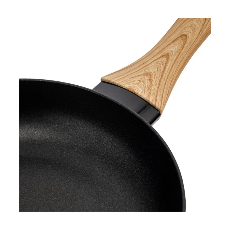 Tigaie Natura Light, aluminiu, negru, antiaderenta, 28 cm