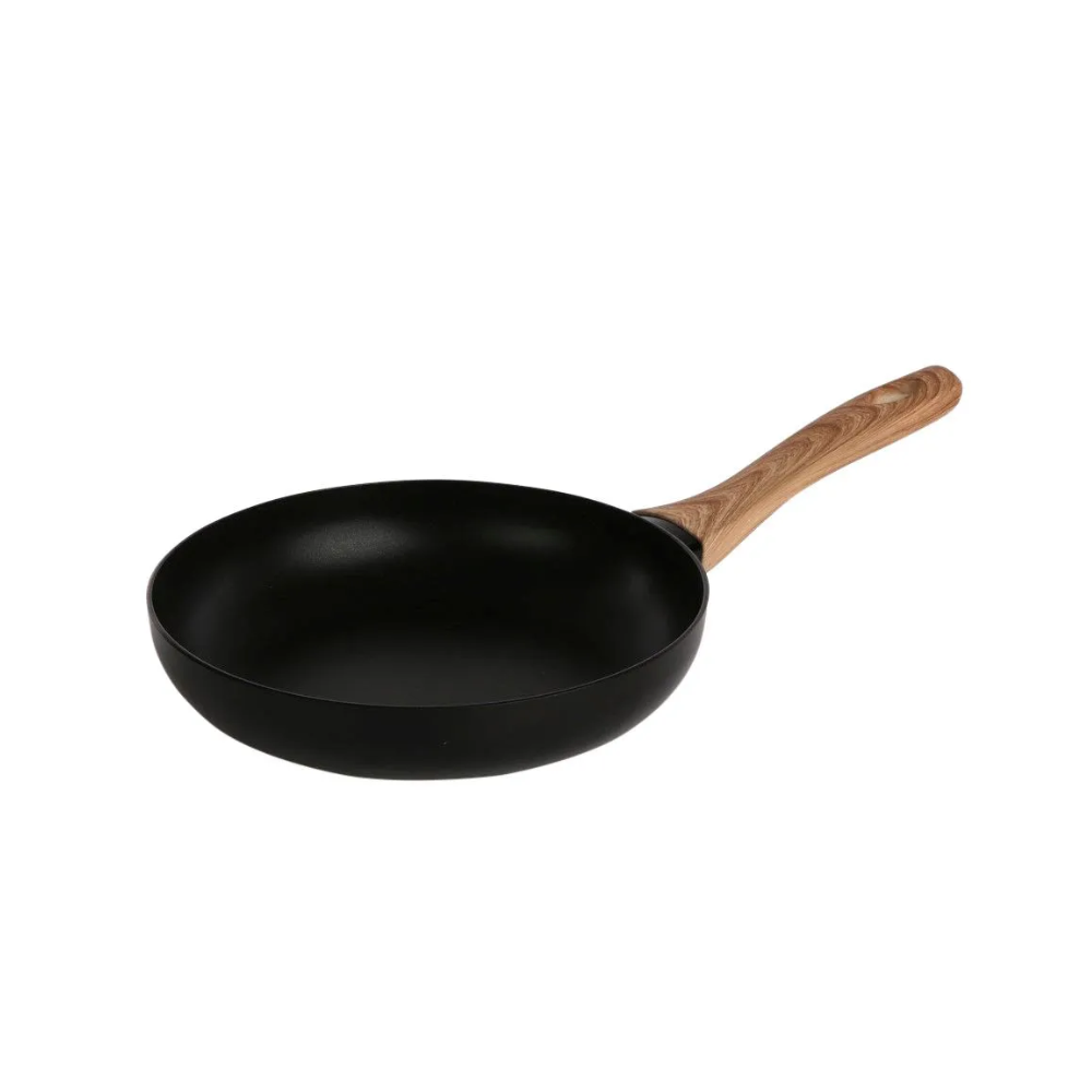 Tigaie Natura Light, aluminiu, negru, antiaderenta, 28 cm