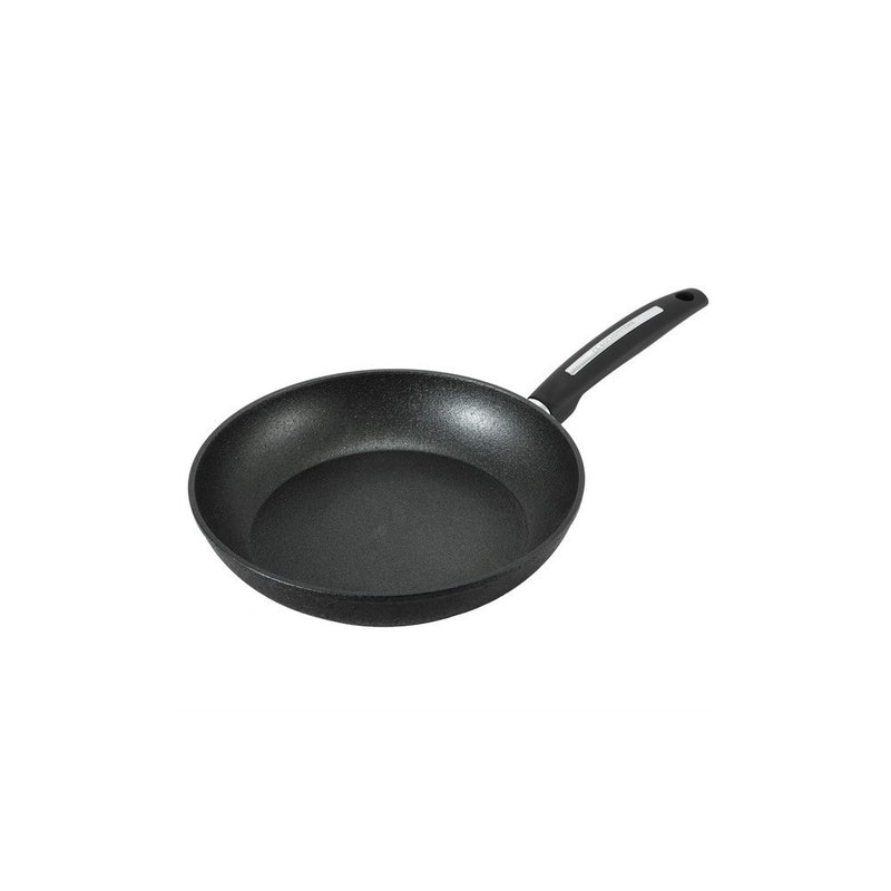 Tigaie Wok CS Munster, negru, cu inductie, 28x7.5 cm