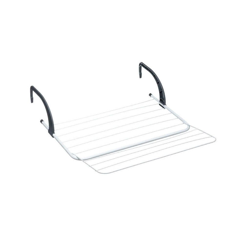 Uscator rufe extensibil Hera, otel, 7 m, 60 x 55 x 13 cm