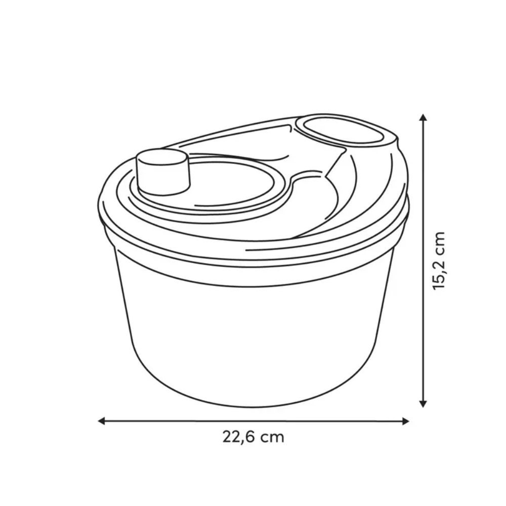 Uscator slata Wiper, plastic, Alb, 22.6 x 15.2 cm