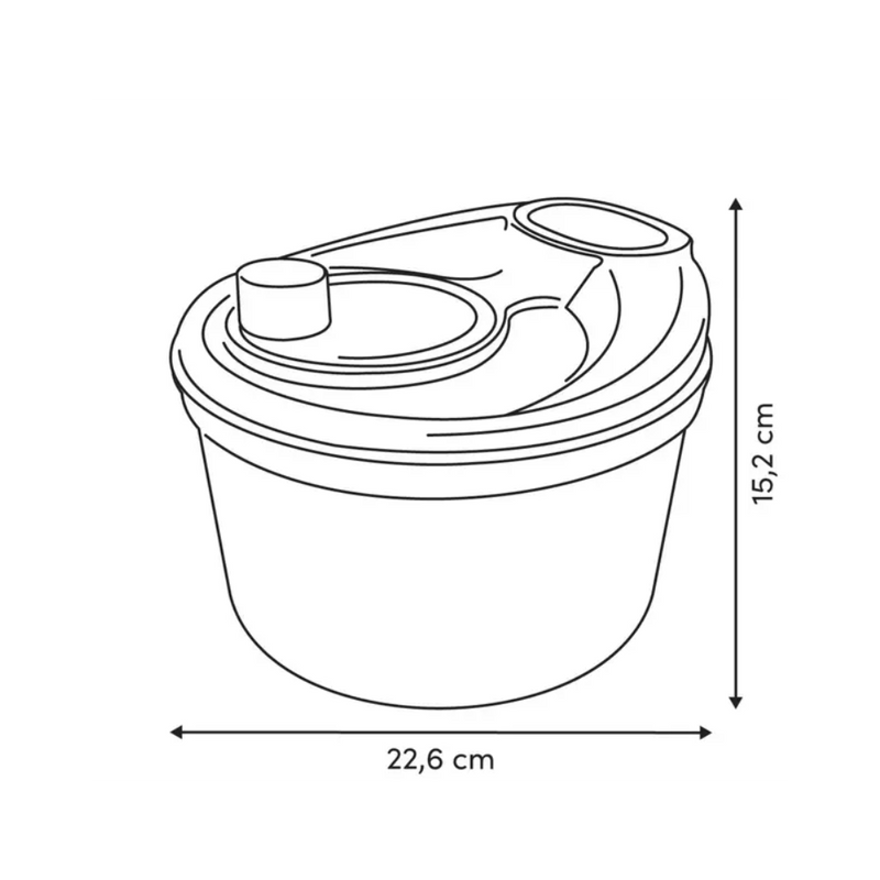 Uscator slata Wiper, plastic, Alb, 22.6 x 15.2 cm