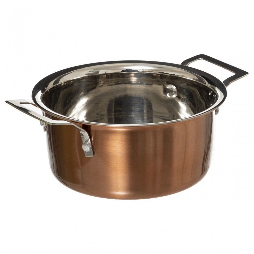 Vas servire Cooper Line Mini-oala, inox, 13.7 x H 6 cm