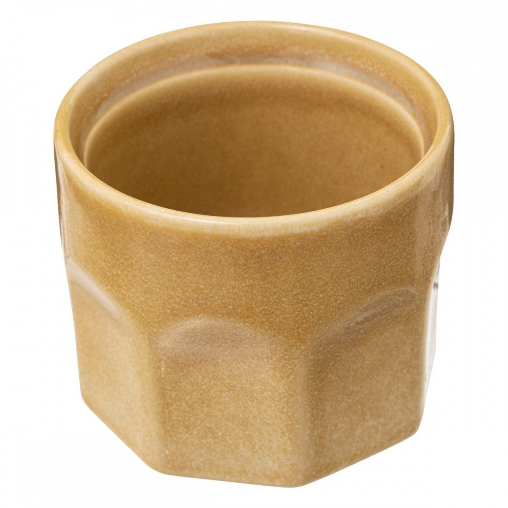 Zaharnita Roma Yellow, ceramica, 8 x H 8.8 cm