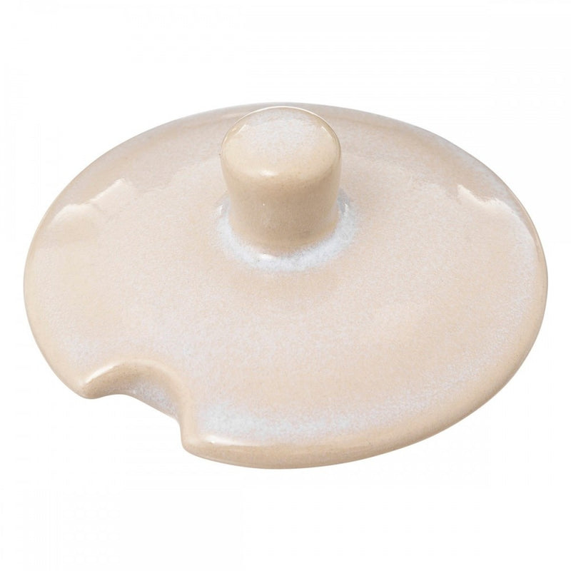Zaharnita Roma White Crem, ceramica, 8 x H 8.8 cm