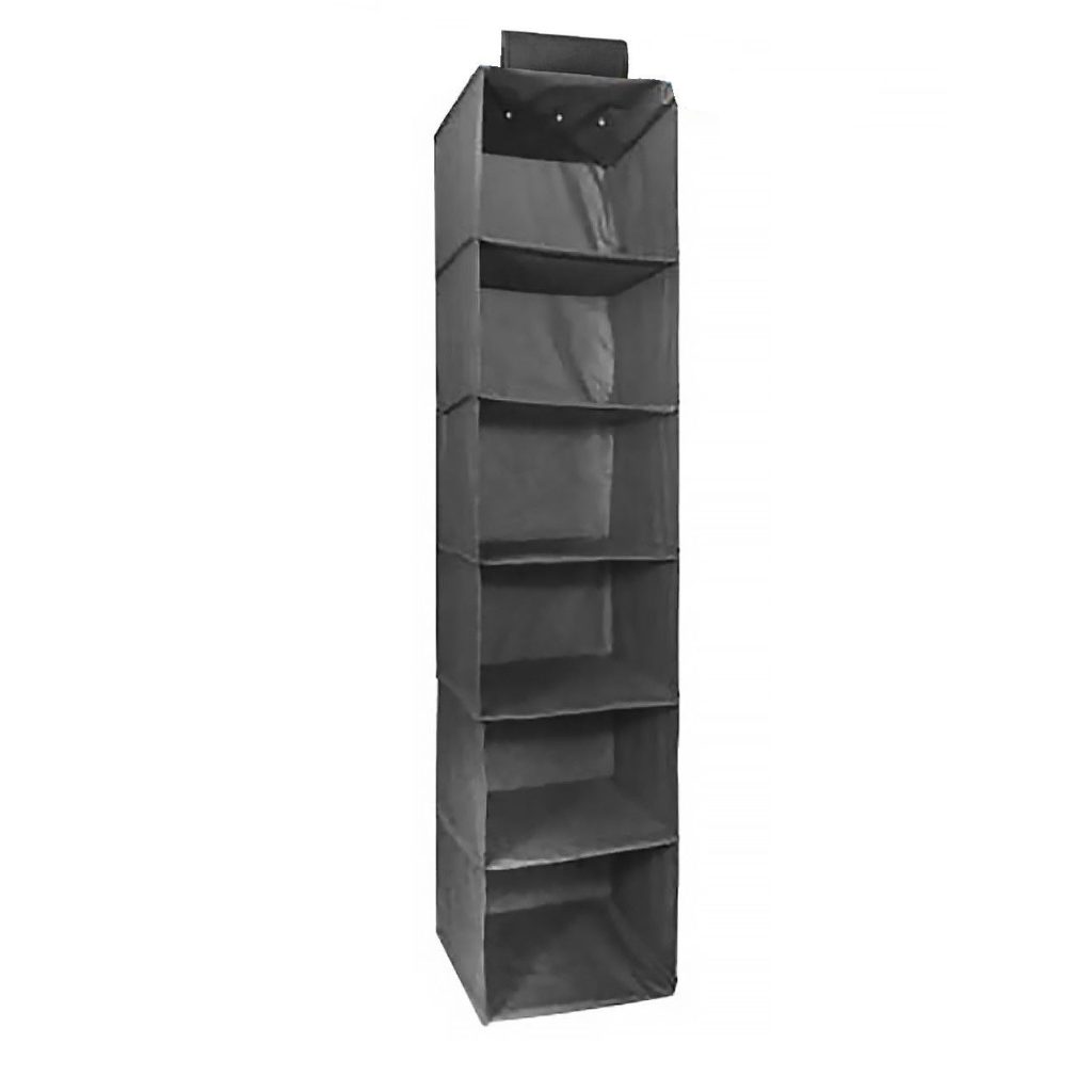 Organizator haine 5FIVE, gri antracit, 30x30x120 cm