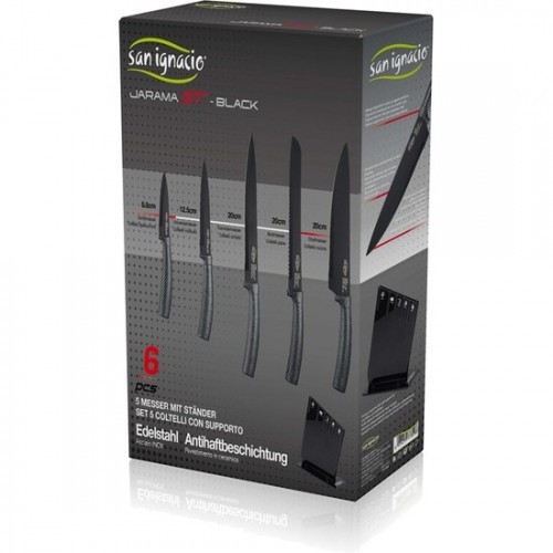 Set cutite San Ignacio Carbon, 5 piese