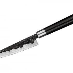 Cutit universal Samura Black Smith, otel carbon, HRC 58, lama 16 cm
