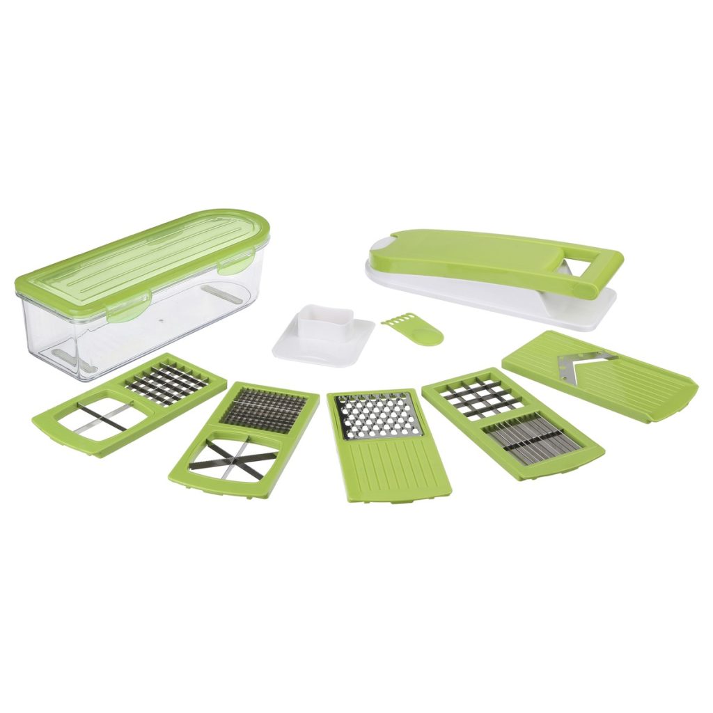 Razatoare multifunctionala Decoupe, plastic si inox, 32 x11.5 x H. 14.5 cm