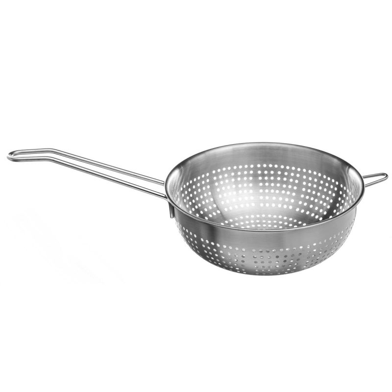 Strecuratoare cu maner Toft, inox, diametru19 cm