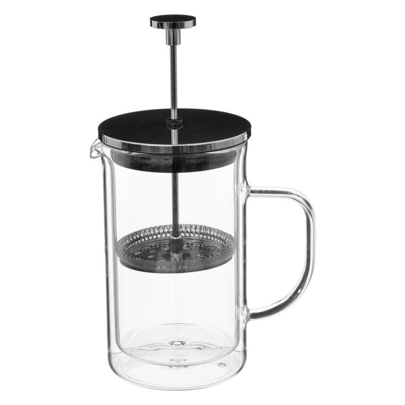 Infusor Cleades, sticla borosilicata, pereti dubli, 600 ml