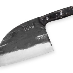 Cutitul bucatarului Sarbesc Mad Bull Luxury, otel carbon, lama 18 cm