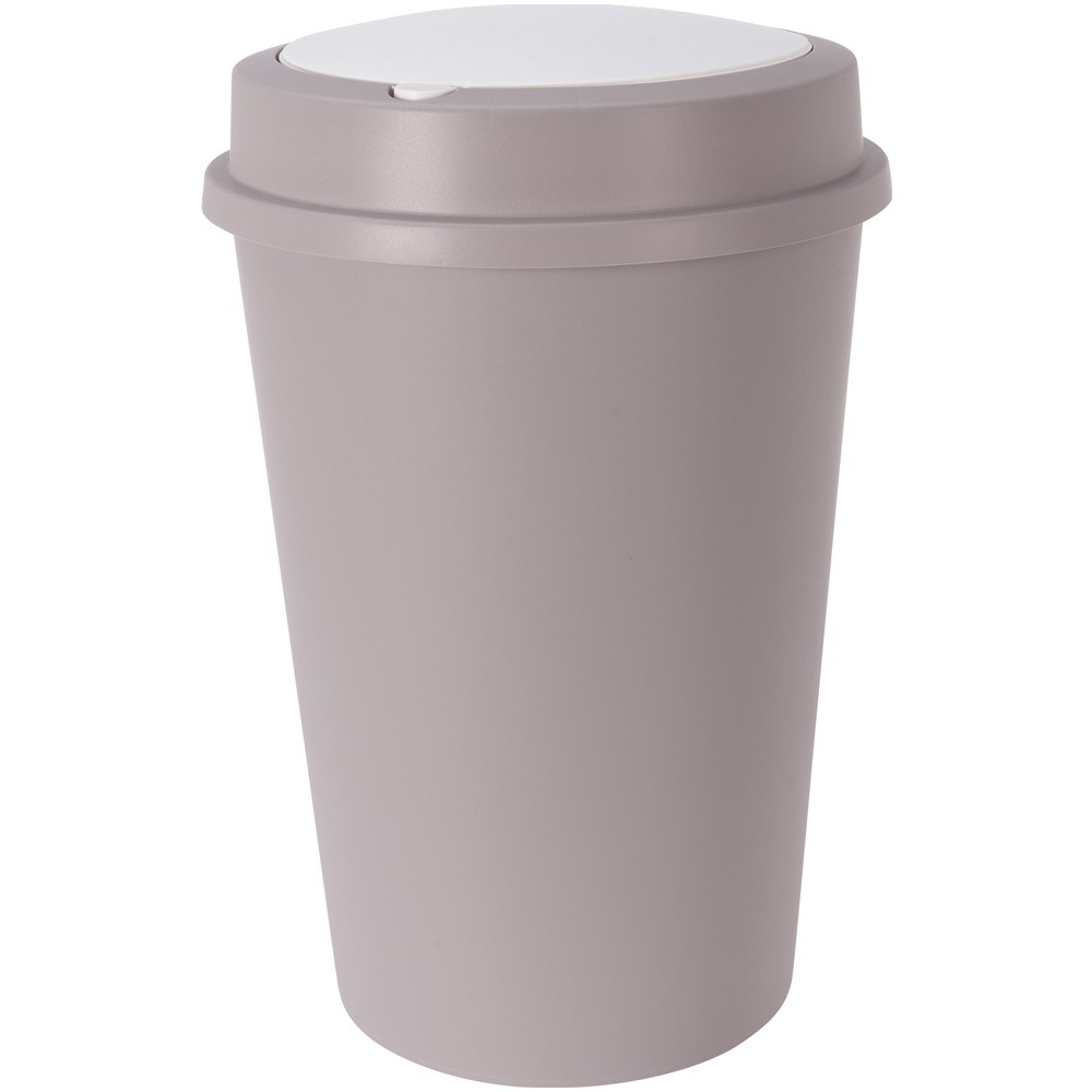 Cos de Gunoi Aurora bej, plastic, 25 litri