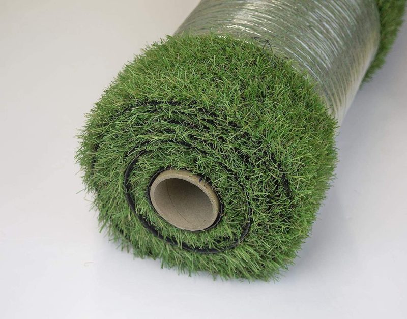 Gazon artificial, verde, fibra plastic, 1x3 m