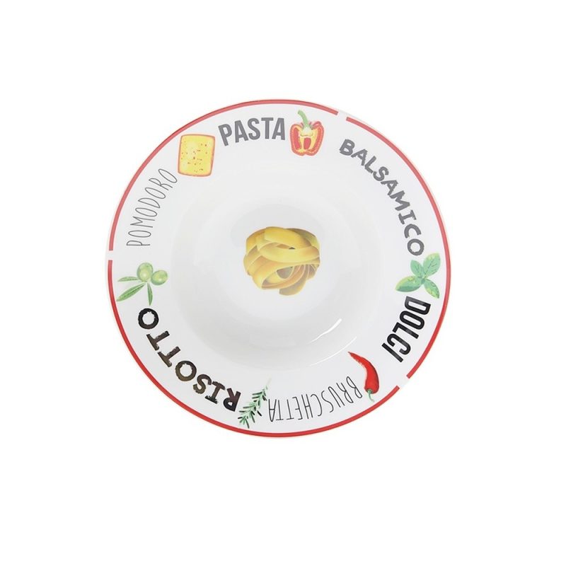 Farfurie pentru Paste Parma, portelan, 25 cm