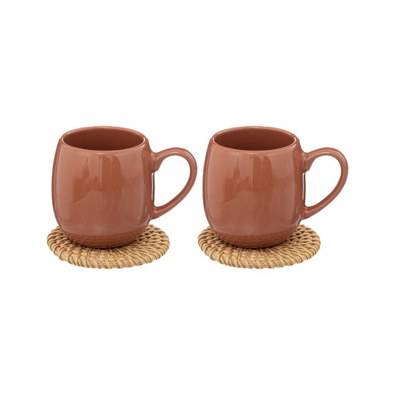 Set 2 cani espresso Alicante, ceramica, 100 ml