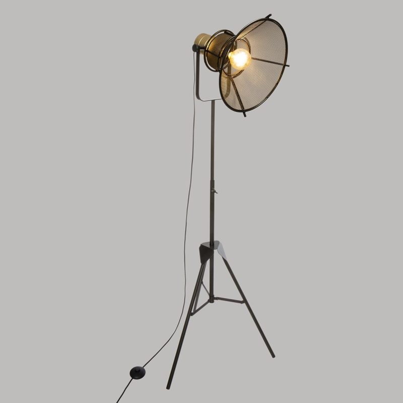 Lampadar Rodo, metal, 58 x 51 x H 146.5 cm, E27, Max 40 W