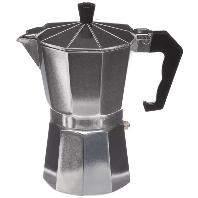 Espressor Clasic Italy, aluminiu, 6 portii