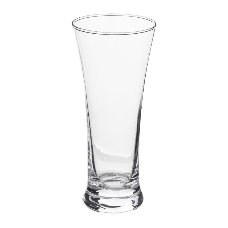 Set 4 pahare Victor, pentru bere, suport lemn, sticla, 270 ml, 46 x 9.5 x 18 cm